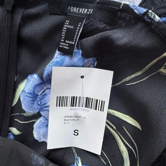 FOREVER 21 Floral Slip Women's Long Dress Adjustable Straps Size S NWT - Picture 9 of 12